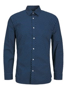 Jack & Jones Skjorte For gutter -Medieval Blue - 12255180