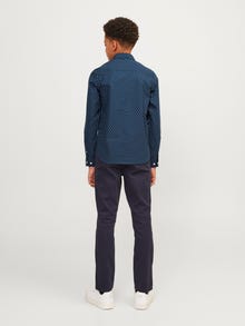 Jack & Jones Skjorta För pojkar -Medieval Blue - 12255180