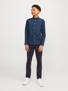 Jack & Jones Skjorta För pojkar -Medieval Blue - 12255180