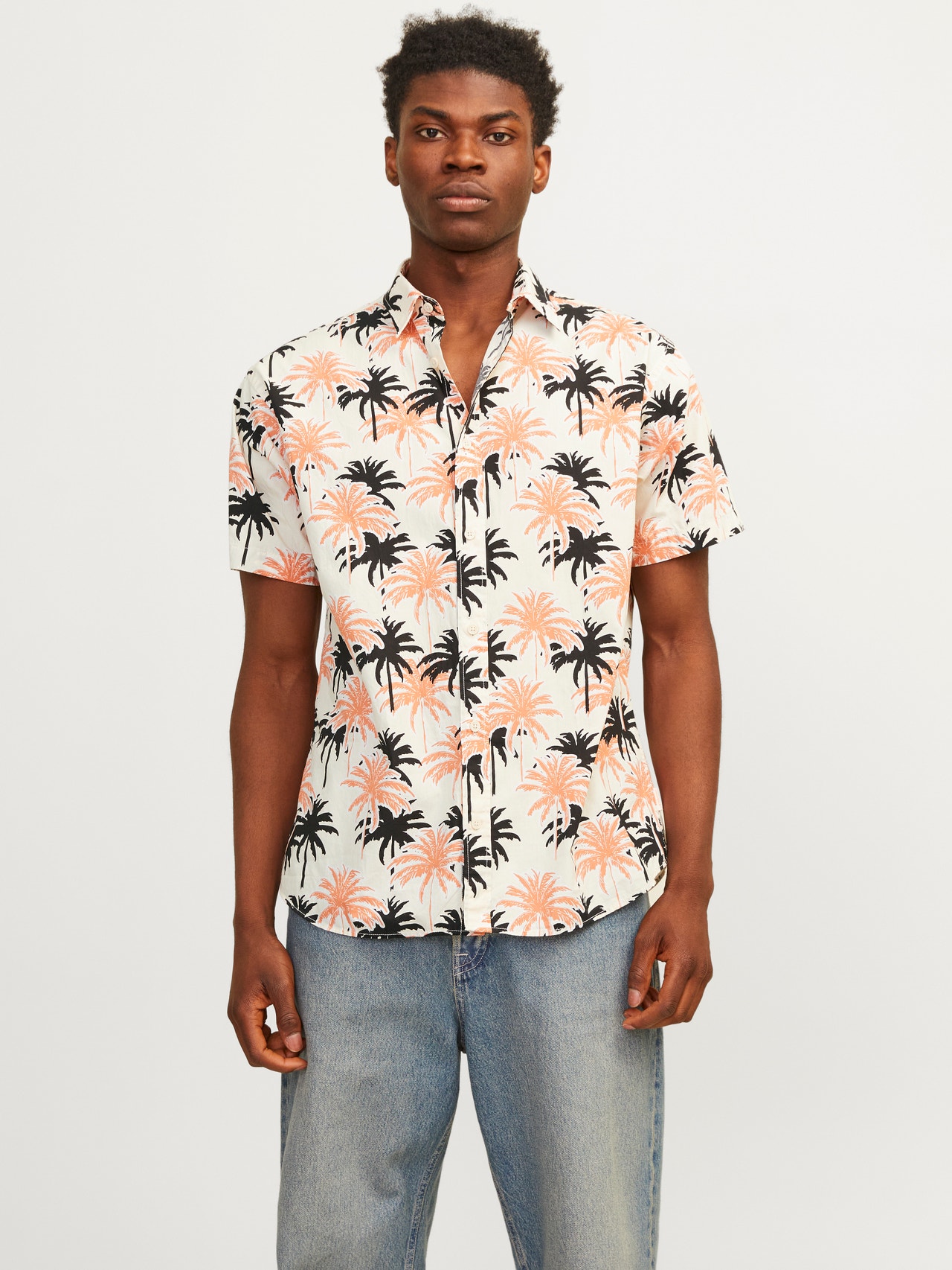 Jack & Jones Camicia Relaxed Fit -Buttercream - 12255196