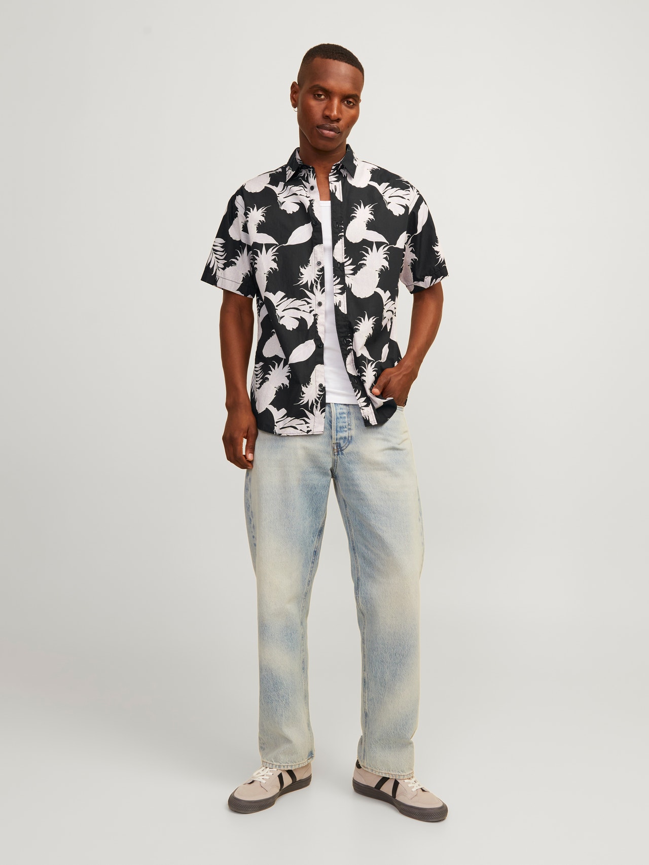 Jack & Jones Camisa Relaxed Fit -Tap Shoe - 12255196