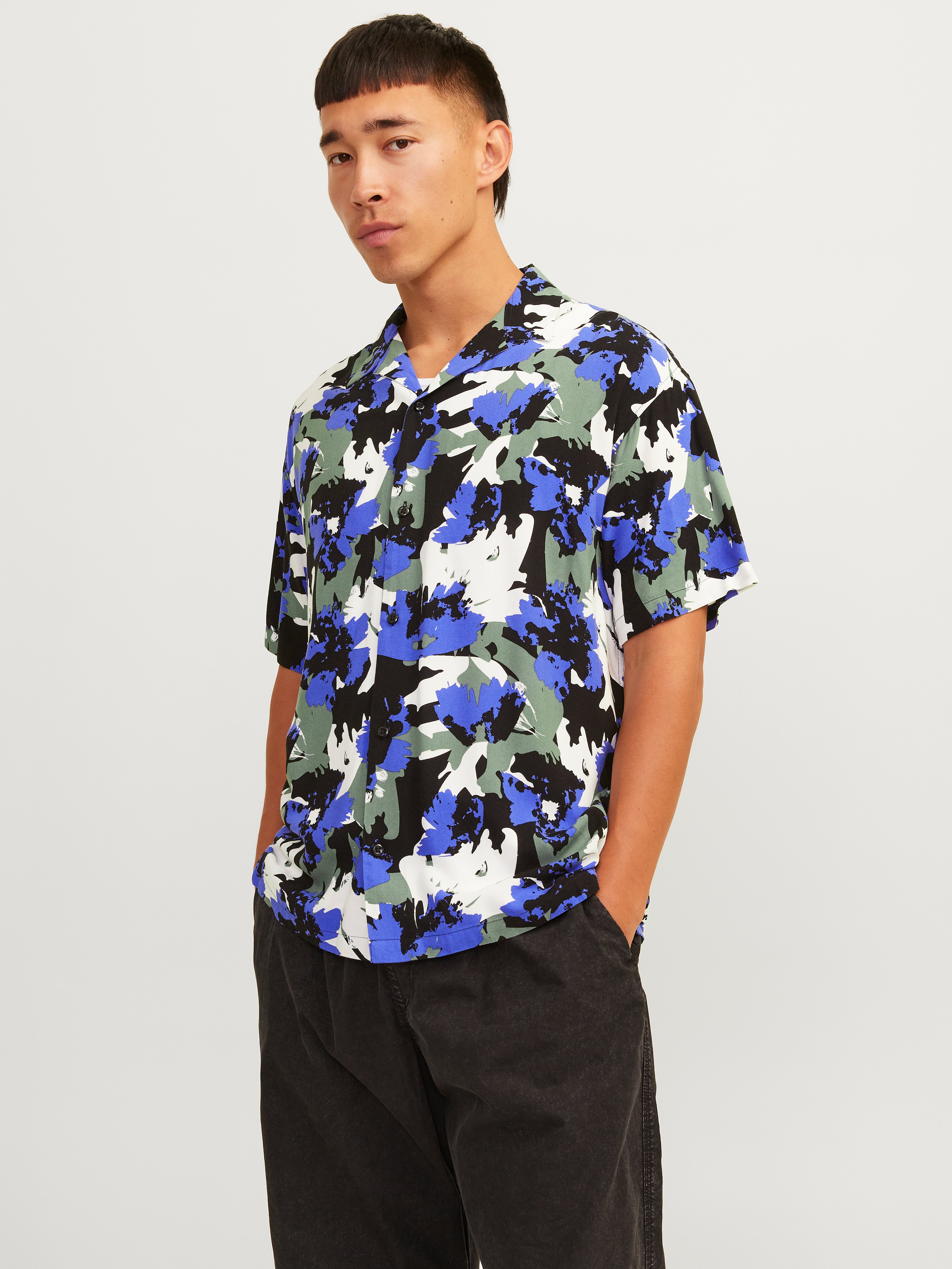 Relaxed Fit Hawaii-hemd