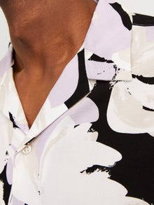 Jack & Jones Camisa estilo resort Corte relaxed -Lavender Frost - 12255197
