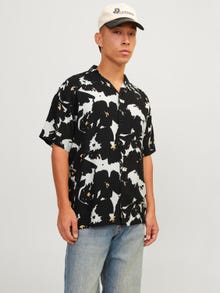 Jack & Jones Relaxed Fit Resort overhemd -Black - 12255197