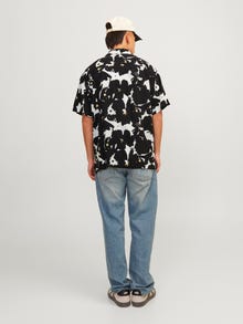Jack & Jones Relaxed Fit Hawaii skjorte -Black - 12255197