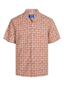 Jack & Jones Relaxed Fit Hawaii skjorte -Maple Syrup - 12255206