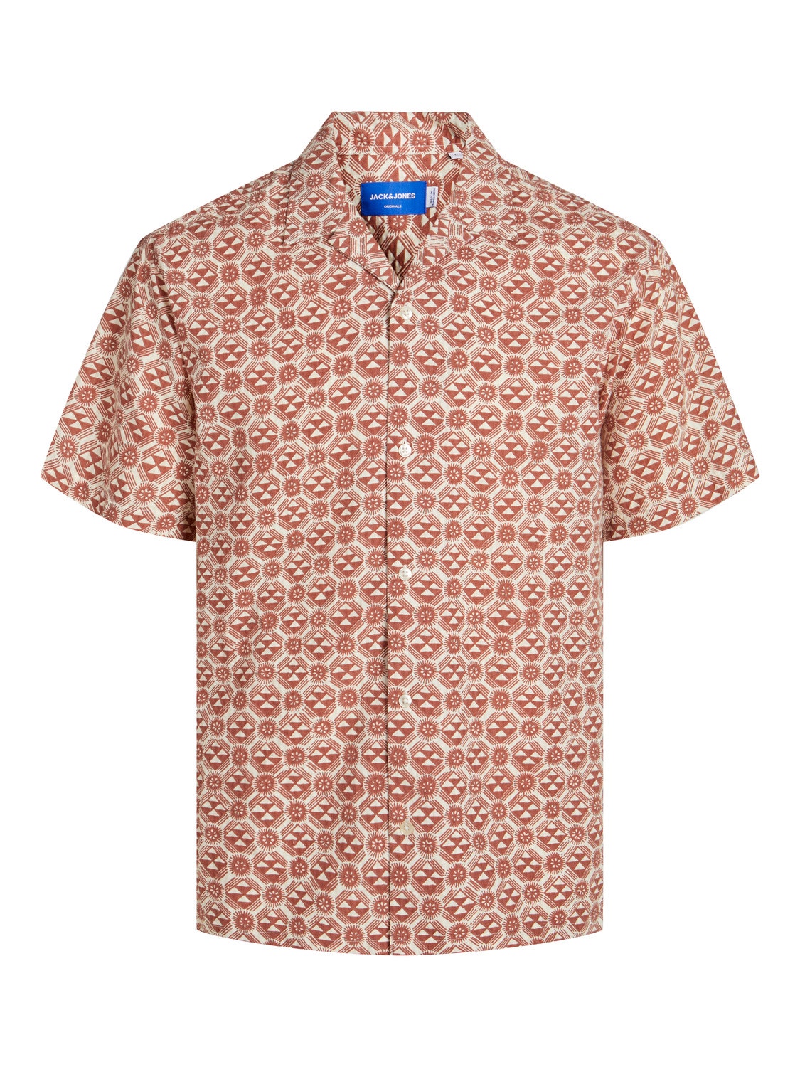 Jack & Jones Relaxed Fit Resort overhemd -Maple Syrup - 12255206