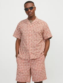 Jack & Jones Relaxed Fit Nyári ing -Maple Syrup - 12255206