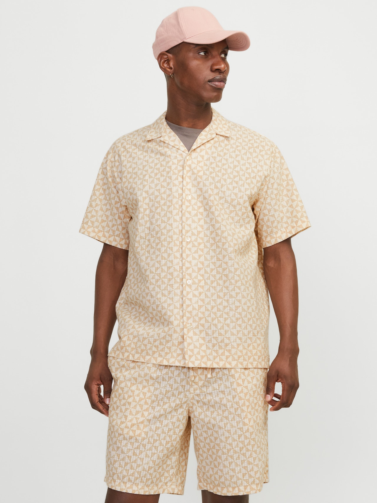 Jack & Jones Relaxed Fit Resort overhemd -Buttercream - 12255206