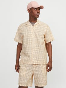 Jack & Jones Relaxed Fit Resort shirt -Buttercream - 12255206