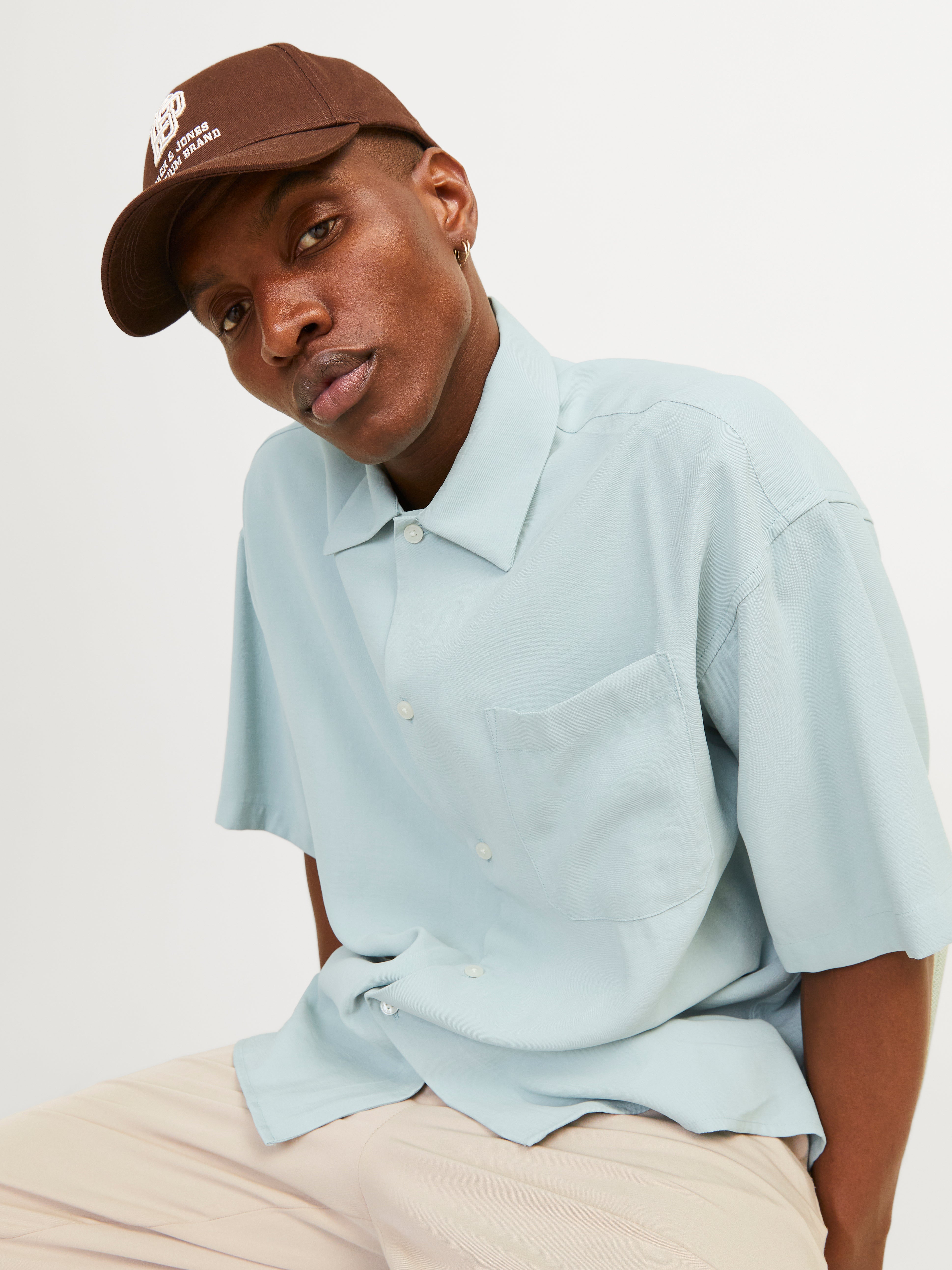 Jack & Jones Camisa Wide Fit - 12255208