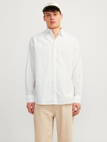 Jack & Jones Oversize Fit Hemd -Cloud Dancer - 12255210