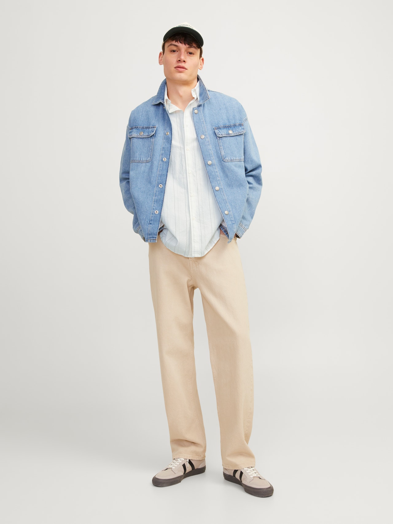 Jack & Jones Oversize Fit Ing -Cloud Dancer - 12255210