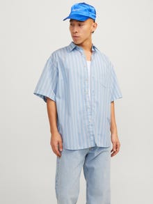 Jack & Jones Oversize Fit Skjorte -Cashmere Blue - 12255213