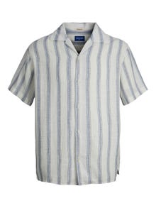 Jack & Jones Relaxed Fit Resort shirt -Cloud Dancer - 12255215