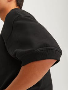 Jack & Jones Plain Crewn Neck Sweatshirt -Black - 12255219