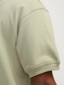 Jack & Jones Plain Crewn Neck Sweatshirt -Desert Sage - 12255219