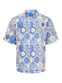 Jack & Jones Wide Fit Shirt -Dazzling Blue - 12255221