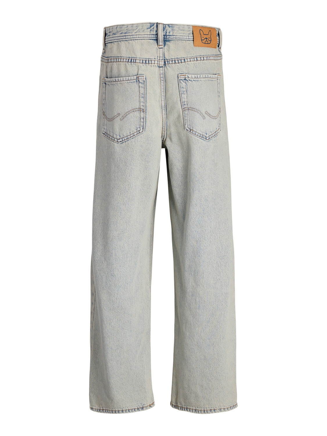 Jack & Jones JJIALEX JJORIGINAL MF 934 Baggy fit jeans For boys -Blue Denim - 12255222