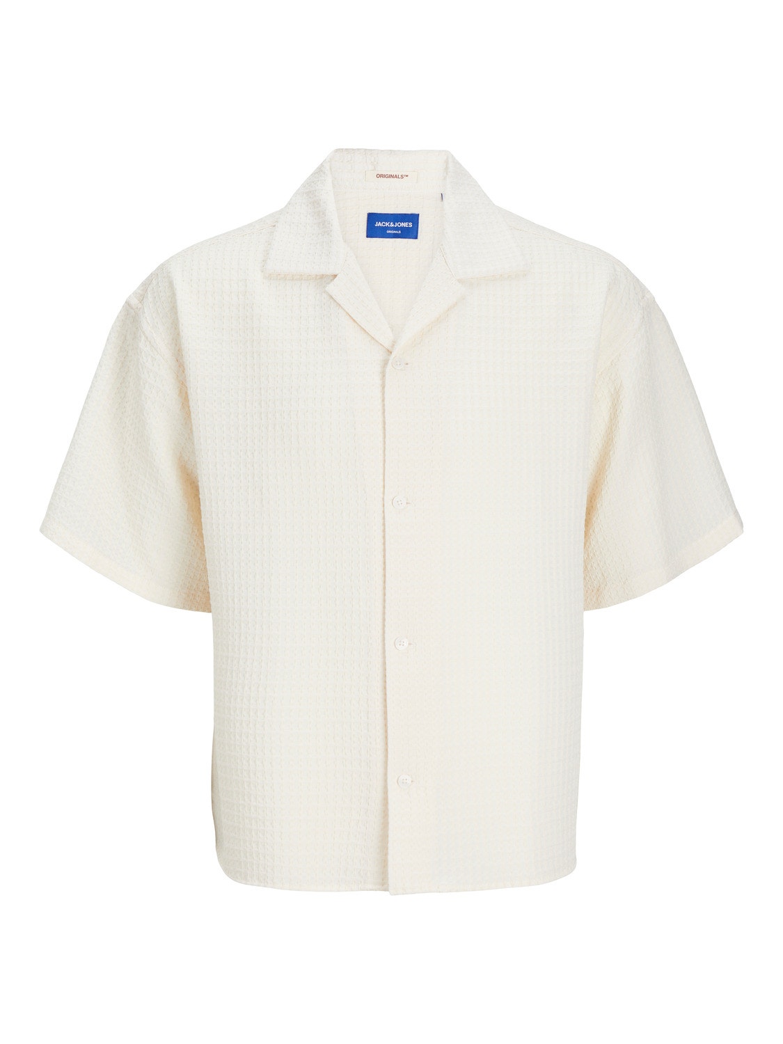 Jack & Jones Camisa estilo resort Wide Fit -Buttercream - 12255225