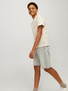 Jack & Jones Loose Fit Baggy fit shorts For boys -Blue Denim - 12255228