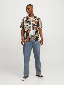 Jack & Jones Relaxed Fit Hawaii-Hemd -Black - 12255232