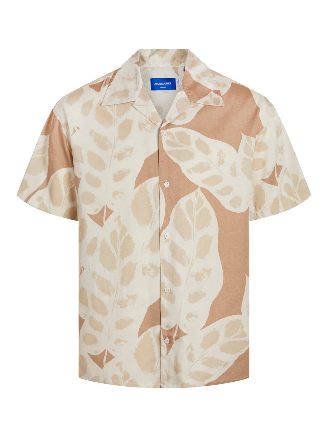 Jack & Jones Stile Hawaiano Relaxed Fit -Tigers Eye - 12255232