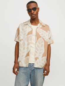 Jack & Jones Camisa estilo resort Relaxed Fit -Tigers Eye - 12255232