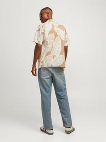 Jack & Jones Camisa estilo resort Relaxed Fit -Tigers Eye - 12255232