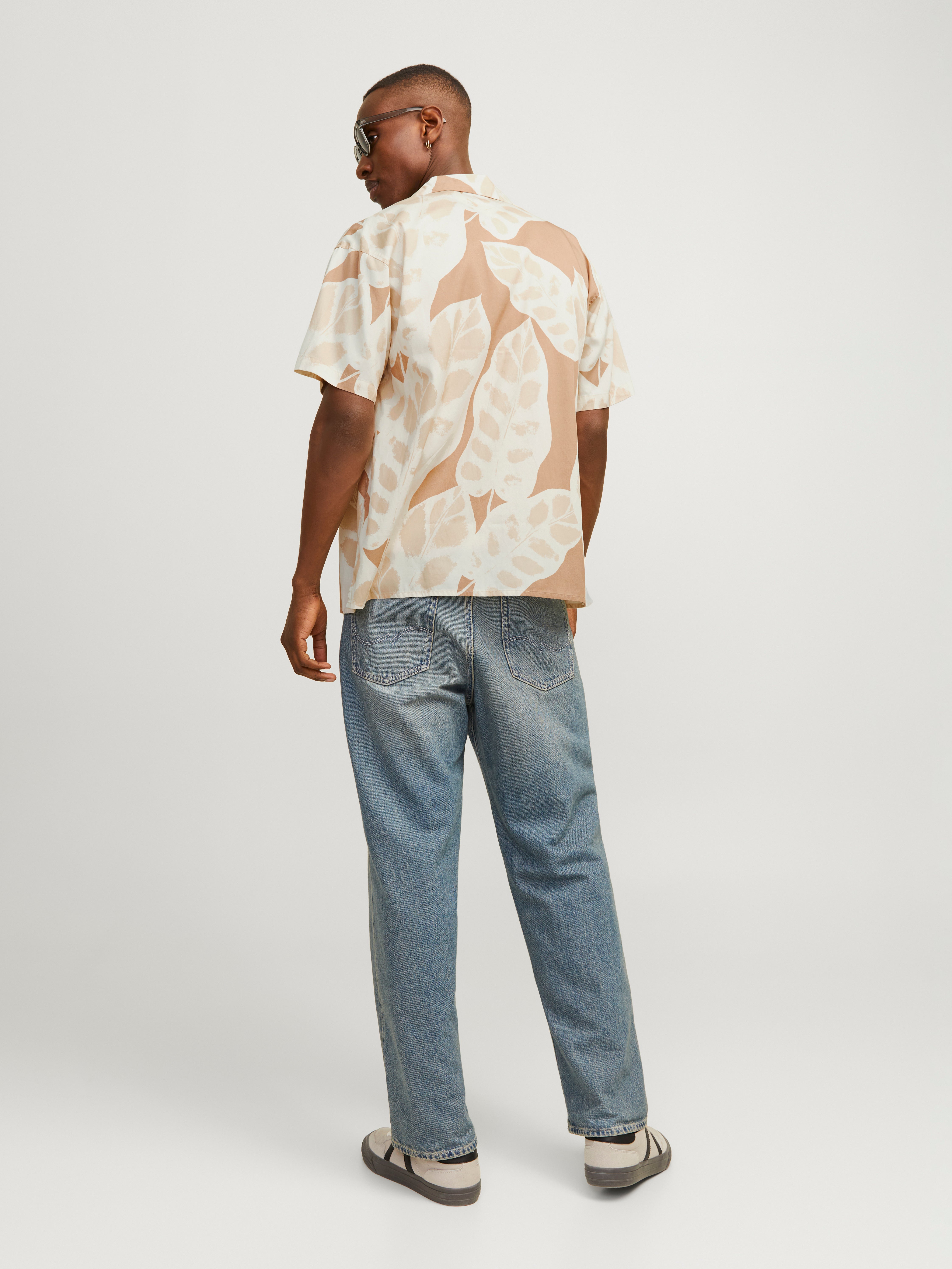 Jack & Jones Relaxed Fit Resort shirt -Tigers Eye - 12255232
