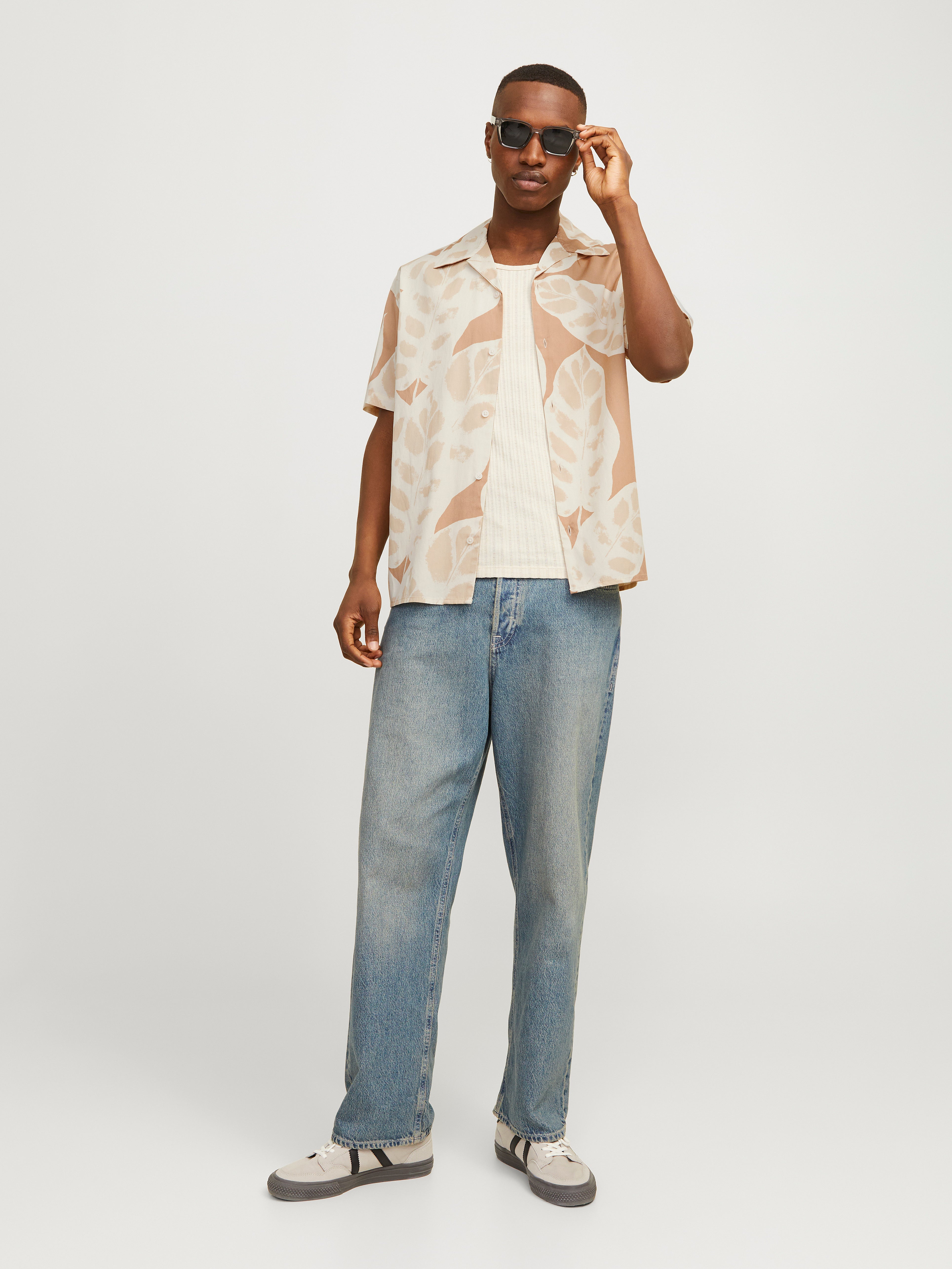 Camisa resort Relaxed Fit