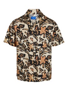 Jack & Jones Relaxed Fit Hawaii-Hemd -Fields Of Rye - 12255232