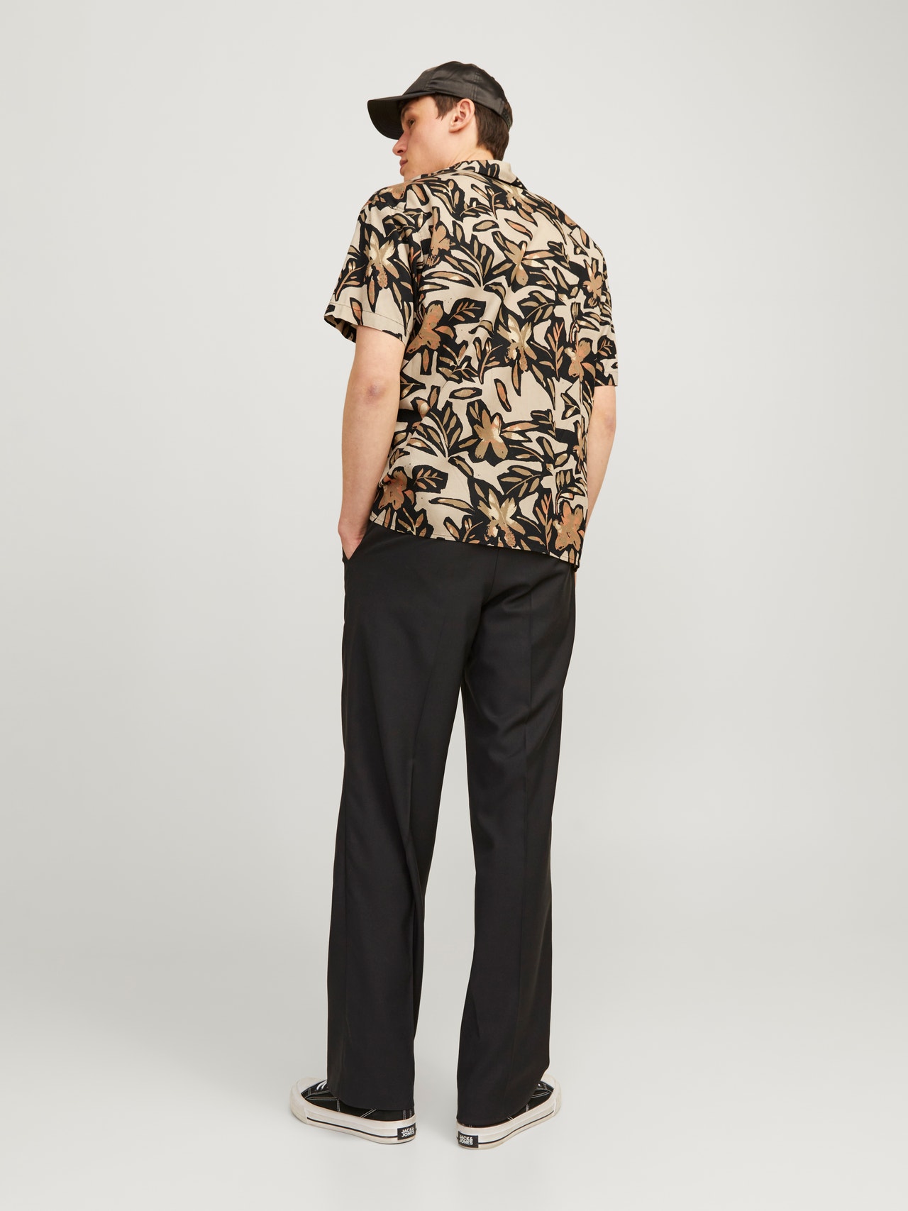 Jack & Jones Relaxed Fit Hawaii-Hemd -Fields Of Rye - 12255232