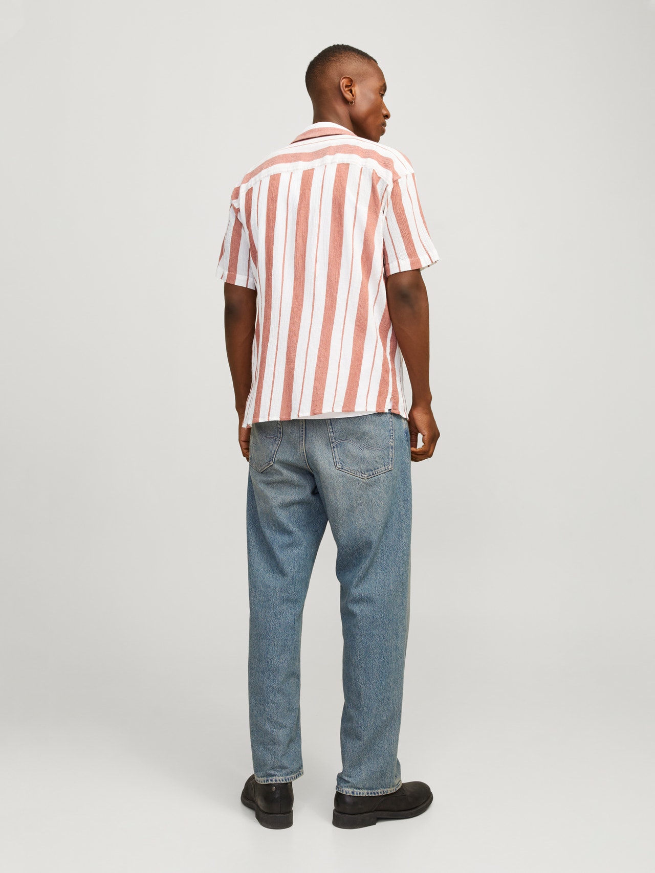 Jack & Jones Relaxed Fit Hawaii skjorte -Maple Syrup - 12255235