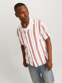 Jack & Jones Camisa estilo resort Relaxed Fit -Maple Syrup - 12255235