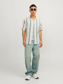 Jack & Jones Relaxed Fit Resort-skjorte -Silver Sage - 12255235