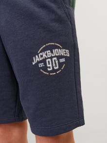 Jack & Jones Slim Fit Szorty dresowe Dla chłopców -Navy Blazer - 12255265