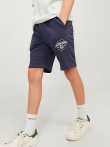 Jack & Jones Slim Fit Sweat shorts For boys -Navy Blazer - 12255265