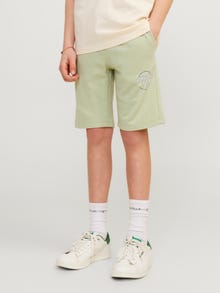 Jack & Jones Slim Fit Sweatstof shorts Voor jongens -Desert Sage - 12255265
