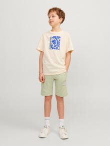 Jack & Jones Poikien Slim Fit Collegeshortsit -Desert Sage - 12255265