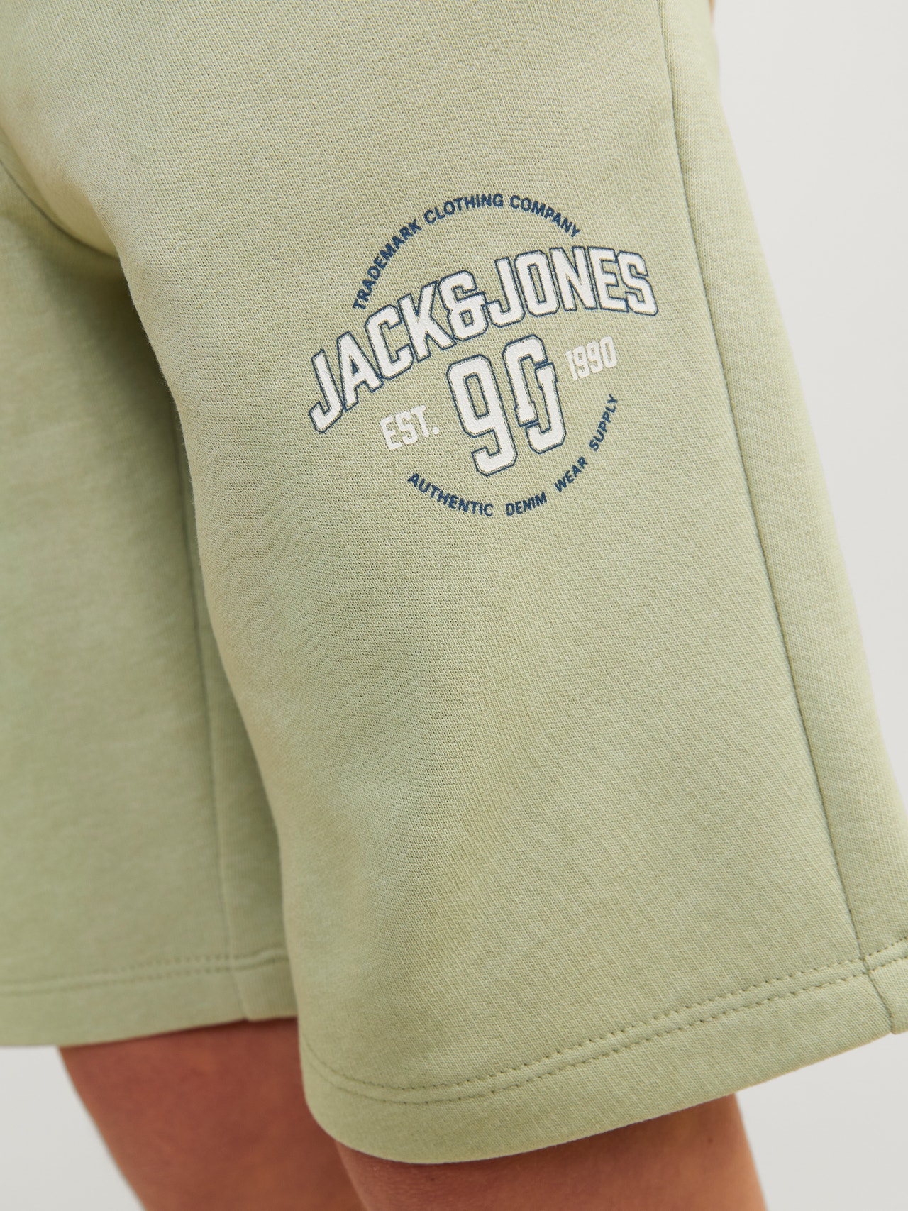 Jack & Jones Slim Fit Prakaito šortai For boys -Desert Sage - 12255265