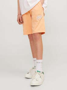 Jack & Jones Slim Fit Sweatstof shorts Voor jongens -Apricot Ice  - 12255265