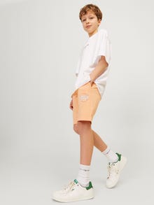 Jack & Jones Poikien Slim Fit Collegeshortsit -Apricot Ice  - 12255265