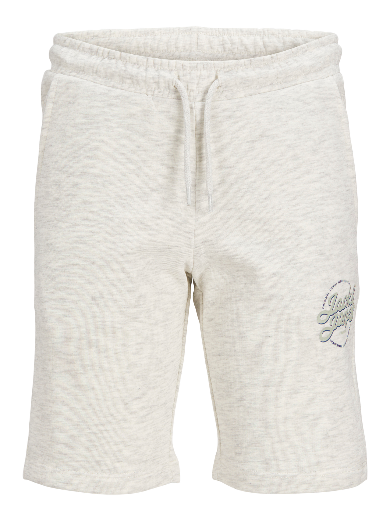 Jack & Jones Slim Fit Kraťasy na potění Junior -White Melange - 12255265