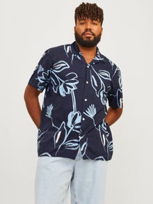 Jack & Jones Plus Size Loose Fit Shirt -Navy Blazer - 12255270