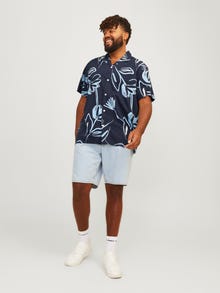 Jack & Jones Plus Size Camisa Loose Fit -Navy Blazer - 12255270