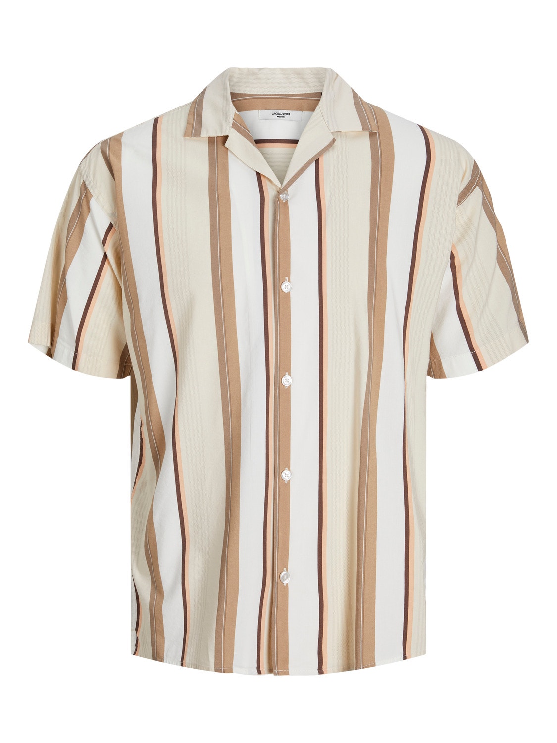 Jack & Jones Plus Size Camisa Loose Fit -Peach Nougat - 12255270