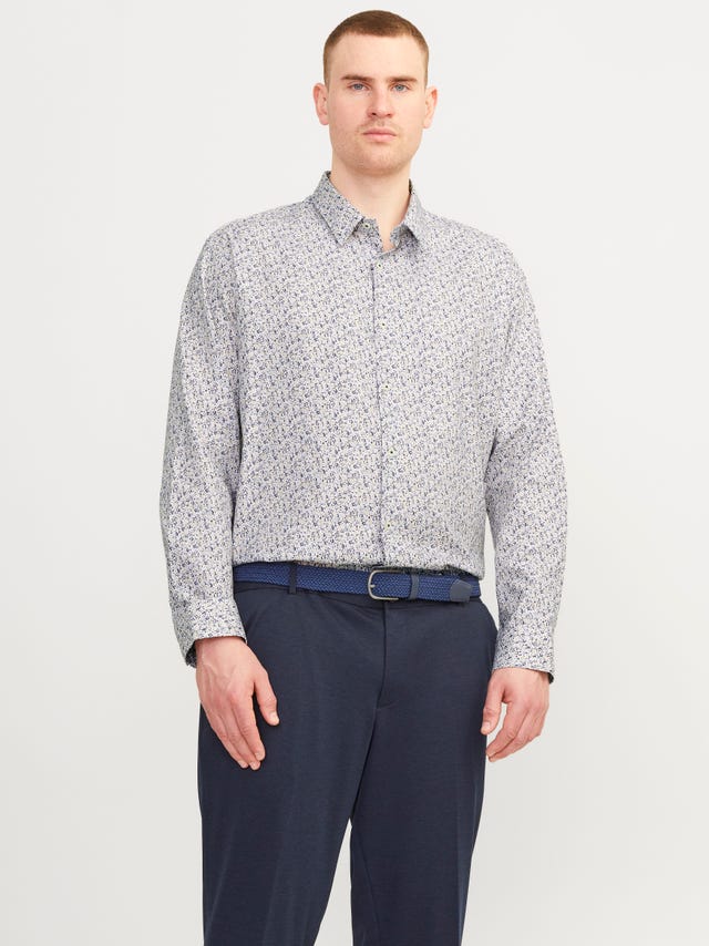 Jack & Jones Plus Size Loose Fit Overhemd - 12255272