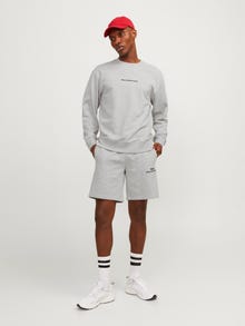Jack & Jones RDD Relaxed Fit Sweatstof shorts -Light Grey Melange - 12255277
