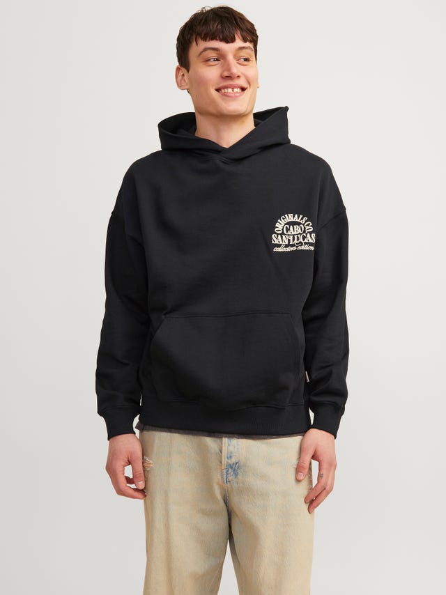 Jack & Jones Gedrukt Hoodie - 12255311